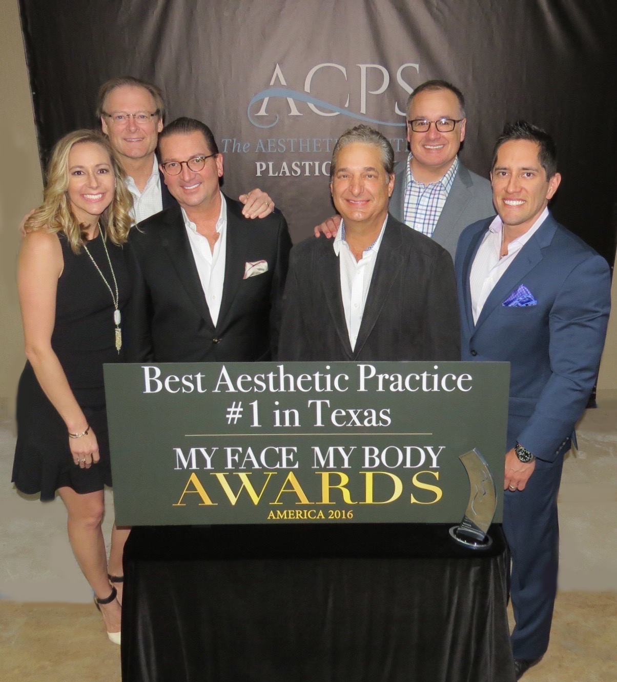 Dr. Patronella and his Group Voted Best Aesthetic Practice #1 in Texas, My Face, My Body Awards, America 2016