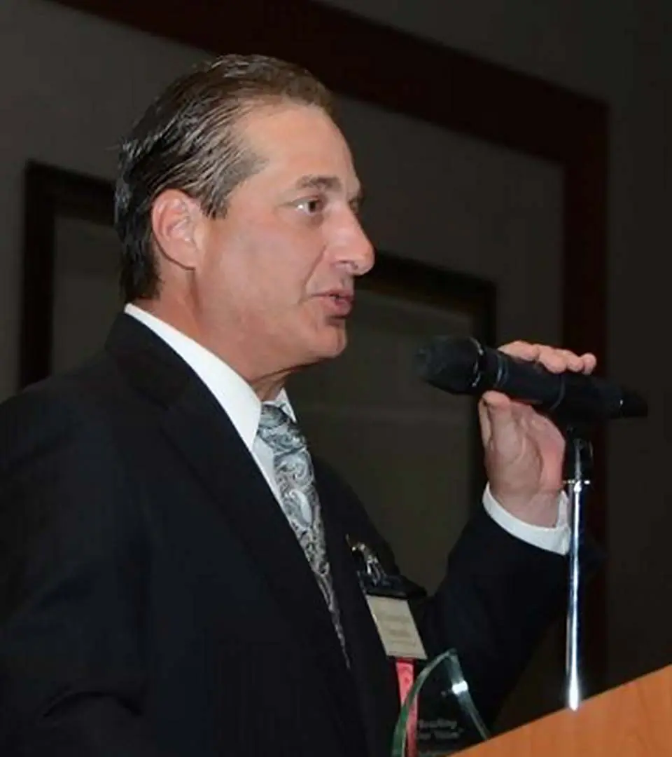 Dr. Patronella at a Conference